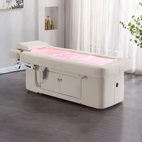 Moderne Multifunktions-Schönheitssalon-Massage-Wasser-Spa-Liege mit 3 Motoren, Höhenverstellbar, Heizung, Physiotherapie-Gesichtsbehandlungsliege