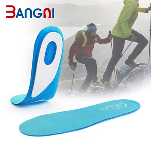 Cielo blu flanella tessuto morbido antiscivolo in <span class=keywords><strong>Gel</strong></span> Sole TPE solette per gli sport di calcio - Product Image 2