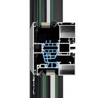 Ventana Huasin Personalizada de Aluminio con Marco Ultra Estrecho, Aislamiento Acústico y Térmico, de Acero Inoxidable