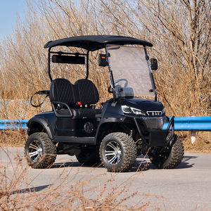 Kereta Golf Baja 2 Kursi BAK 48V Baterai Lithium High Chassis untuk Berburu dengan Dudukan Tas Golf Jangkauan 90km - Product Image 2