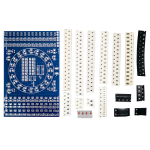 OKY1304 SMD Rotating Flowing Light DIY Electronic <b>Kit</b> <b>Soldering</b> Practice Board Skill Training Teaching Practical Training - Product Image 3