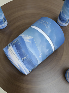 Paquete de Cilindros a Prueba de Humedad, Taza de Montaña Nevada para Té y Tiendas de Regalos, Taza de Montaña Nevada con Logotipo Personalizado Impreso - Product Image 2