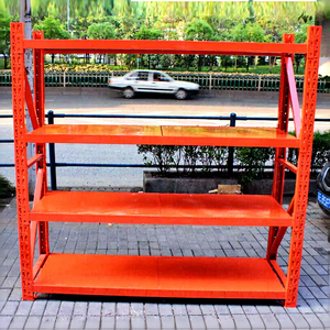 Warehouse Industrial Heavy-Duty Steel Pallet <b>Racking</b> Adjustable MediumMetal Shelving Rack Wide Span Boltless Shelving Warehouse - Product Image 6