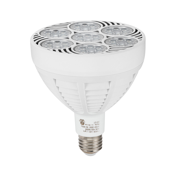 미국 표준 cETL ETL LED 전구 60W PAR38 3000K 4000K 6000K 7000K 8000K 10000K 보석 LED 스포트라이트 PAR38