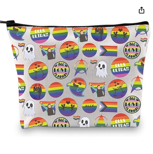 Arco Iris orgullo Arco Iris cremallera monedero cartera LGBTQ orgullo bandera plana cremallera <span class=keywords><strong>bolsa</strong></span> maquillaje <span class=keywords><strong>bolsa</strong></span> - Product Image 6