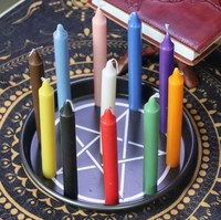 2024 Vente chaude En Gros 4 "Mini Amour Coloré Carillon Magique Rituel Cône Sort Bougies