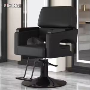 Nueva Silla de Salón, Silla de Barbería Reclinable, Silla de Peluquería, Muebles de Barbería Ajustables - Product Image 1