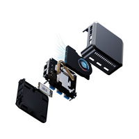 Sharerdp Meilleure Vente Mini-PC Inte-l N150 N100 N95 N Series 12 Gen Bee Link X86 Micro PC 12V Mini Serveur Neo Box Business 4K-Spiele