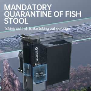 جهاز فلتر مياه شلال لحوض السمك بقدرة 15 وات وسعة 1200 لتر من YEE، فلتر خارجي معلق وماكينة إسفنجية - Product Image 5