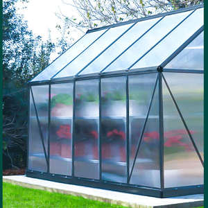 โรงเรือนปลูกต้นไม้กลางแจ้งแบบเดินเข้าได้ โครงสร้างเหล็กชุบสังกะสีแบบจุ่มร้อน คุณภาพสูง เป็นมิตรกับสิ่งแวดล้อม ประกอบง่าย - Product Image 1