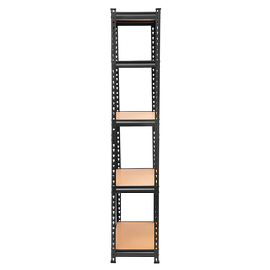 Boltless kim loại nhà để xe lưu trữ Kệ với 5 Tier MDF decking và có thể điều chỉnh Heavy Duty kệ cho kim loại nhà để xe - Product Image 3
