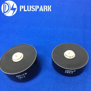 Điện áp cao cấp 1 gốm AC để DC tụ đĩa 40kvdc/27kvrms 560pf 0.56nf, Q cao, thiết bị đầu cuối vít, hệ số tản thấp - Product Image 6