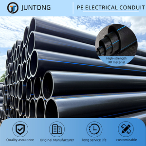 HDPE Electrical Conduit <strong>Pipe</strong> <strong>150mm</strong> 160mm 200mm 300mm SDR11 SDR17 SDR21 PE100 Power Cable Protection Duct Underground - Product Image 1