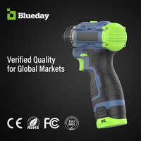 16.8V Brushless Cordless Impact Driver 135N.m High Torque Electric Screwdriver Power Tool