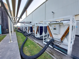 Enfriador Seco Tipo V de Alto Rendimiento Vltherm con Ventilador AC/EC 380V-480V -30~60C para Ahorro de <span class=keywords><strong>Agua</strong></span> y Refrigeración Industrial en Medio Oriente y Australia - Product Image 6