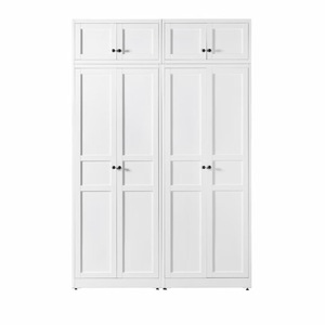 Armoire en acier pliable, armoire en métal avec penderie pour la chambre familiale, meubles d'hôtel - Product Image 4