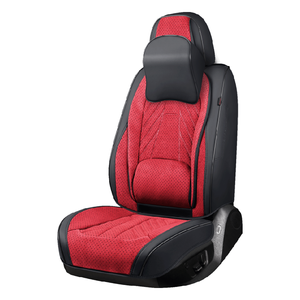 Nouvel ensemble de housses de siège auto universelles modèle 2026, protection intégrale avant, installation facile, tissu suédé toutes saisons - Product Image 1