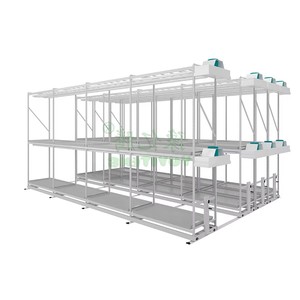 Lớn phát triển Rack cho dọc nuôi thủy canh trong nhà nông nghiệp giá thép và vật liệu PVC cho nông nghiệp và nhà kính - Product Image 5