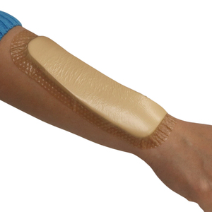 Vendaje de espuma de silicona con forma de arco para el cuidado de heridas BLUENJOY con adhesivo de borde, vendaje impermeable para el cuidado de heridas - Product Image 3