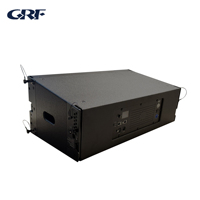 Sistema de Sonido Profesional Dante Active Dual de Dos Vías con Altavoces Line Array de Diez Pulgadas, Doble Tweeter, Equipo de DJ con Software