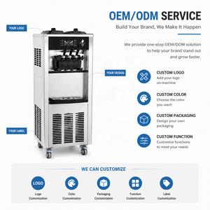 Professional Commercial 3 Flavor Soft Serve <b>Ice</b> <b>Machine</b> Gelato Maker for <b>Ice</b> Shop Dessert Store Business - Product Image 5