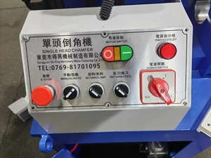 Bán tự động ống tròn và thanh deburring đầu duy nhất chamfering máy kim loại thiết bị đánh bóng - Product Image 3