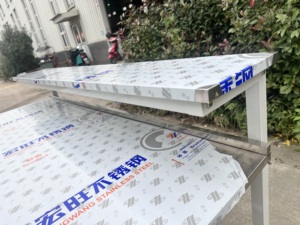 2024-ホット販売ダブルステンレス鋼コンピューター修理ワークベンチ梱包ステーションアセンブリテーブル工場卸売カスタマイズ可能 - Product Image 5