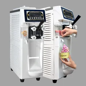 Kolice Milk Shake Newest Yogurt slim design mini table top counter top desktop ETL NSF CE fruit softy ice cream machine