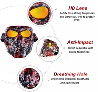 BAOBAO sport Motocross lunettes ombre personnalisée Protection polarisée moto moto lunettes masque usine en gros
