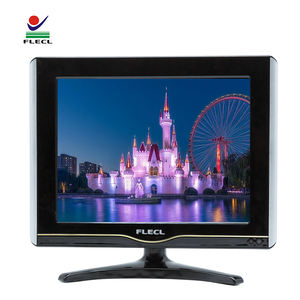 Vente en gros TV LED <span class=keywords><strong>15</strong></span> <span class=keywords><strong>pouces</strong></span> petit <span class=keywords><strong>téléviseur</strong></span> de taille Smart Hd TV numérique couleur noir complet - Product Image 1