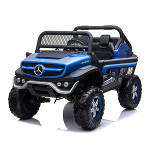 Licencia Mercedes Benz <span class=keywords><strong>Unimog</strong></span> Kids UTV PowerWheel Coche para niños Paseo en coche 12V Batería Coches para niños - Product Image 3