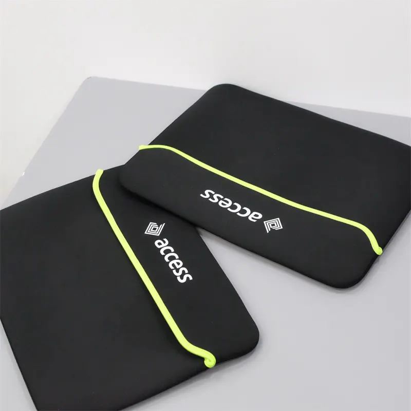 कस्टम आकार 14 इंच Neoprene लैपटॉप आस्तीन प्रकरण टिकाऊ सुरक्षात्मक ले जाने के बैग Neoprene लैपटॉप आस्तीन