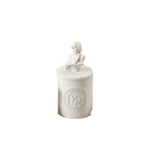 Resin Sculpture Candle Holder Storage Jar Artistic Home Decoration Gift - Product Image 3