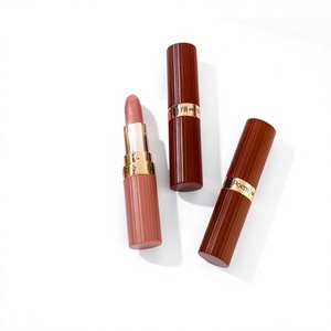 ลิปสติกเนื้อแมทท์วินเทจหรูหราขายส่ง 5 กรัม ติดทนนาน สีนู้ดสวยสมบูรณ์แบบ รับผลิตแบรนด์ OEM สำหรับเครื่องสำอางแต่งริมฝีปาก - Product Image 3