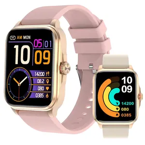 T90 Smart Watch temperatura corporea ossigeno nel sangue orologio per la salute prezzo economico SOS Blue tooth Call Smart Watch