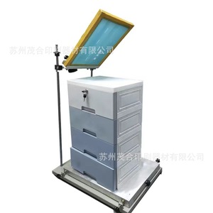Machine de sérigraphie manuelle 450x600mm, équipement d'impression monochrome grand format pour tissus - Product Image 3
