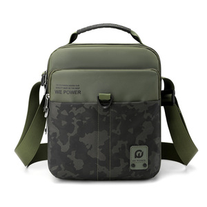 Sac bandoulière homme personnalisé tendance pour affaires, sac messager imperméable pour homme, sac à bandoulière simple pour extérieur - Product Image 2