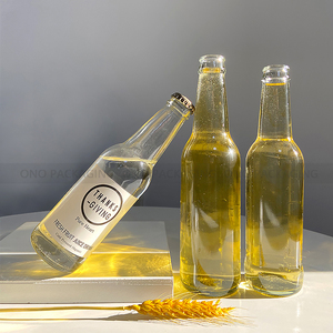 Botellas de vidrio transparente para refrescos o jugos, botellas de vidrio para cerveza, 330ml, 33cl, 12oz, venta al por mayor - Product Image 5