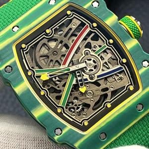 Reloj Mecánico de Lujo de Alta Calidad Ultrafino, Versión 2026, con Correa de Carbono, Modelo 67-02, Diseño Deportivo - Product Image 3