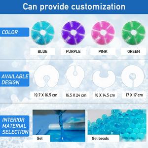 Bantalan perawatan yang dapat digunakan kembali paket terapi payudara panas dingin untuk meringankan rintangan payudara dan kelembutan - Product Image 2