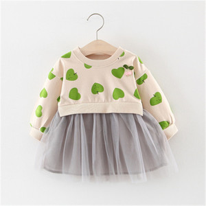 Vêtements pour bébés Thaïlande : Robes longues de princesse à motifs simples pour le bal d'automne, motifs illustrés gratuits - Product Image 4