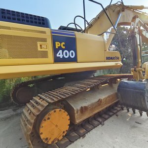 Excellent état de fonctionnement, excavatrice sur chenilles Komatsu PC400-7 de 40 tonnes, d'occasion, fonctionnement efficace, machinerie de construction minière, 40 tonnes - Product Image 6