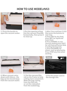 Usb Voiture Portable Commercial Cuisine En Acier Inoxydable Sceau <span class=keywords><strong>Magique</strong></span> Vide Alimentaire Scelleuses Ménage - Product Image 5