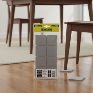 GREY 50x50mm Self Adhesive EVA Floor <b>Protector</b> Pads - Product Image 3