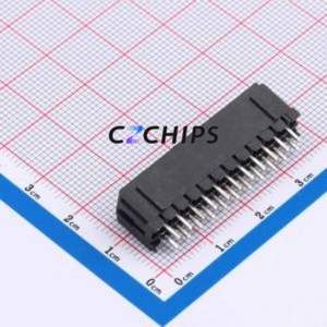 ZX-MX3.0-2-11PZZ Wire-to-Board Pin Header Through hole Component (THT),P=3mm Connector 2x11P 3mm Through Hole Micro-Fit (MX 3.0) - Product Image 2