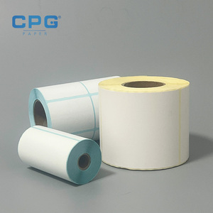 Rouleau d'étiquettes thermiques adhésives puissantes 4x6 pouces (100x150mm) 130gsm pour colis e-commerce - Product Image 1