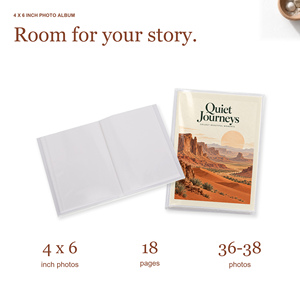 Álbum de Fotos Personalizado 4x6 con Cubierta de Atardecer en el Desierto, Bolsillos de PP Suaves para Recuerdos de Viajes y Regalos de Recuerdo - Product Image 4