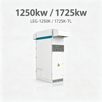 Système de conversion d'énergie centralisé triphasé 1250 kW, application universelle, refroidissement par air, onduleur de stockage d'énergie BESS extérieur