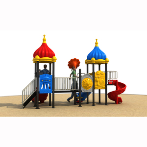 Ensemble de toboggans d'extérieur pour enfants MT-ZMF008, série <span class=keywords><strong>Château</strong></span>, équipement de terrain de jeux pour écoles et parcs - Product Image 1