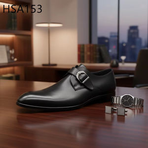LXG, Scarpe Eleganti da Uomo con Punta Affusolata, Design Raffinato, Fodera Traspirante, Riduzione dell'Attrito, Scarpe Formali HSA153 - Product Image 2